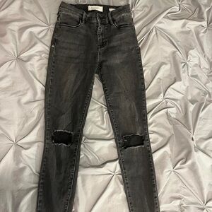pacsun high rise ankle jegging jeans